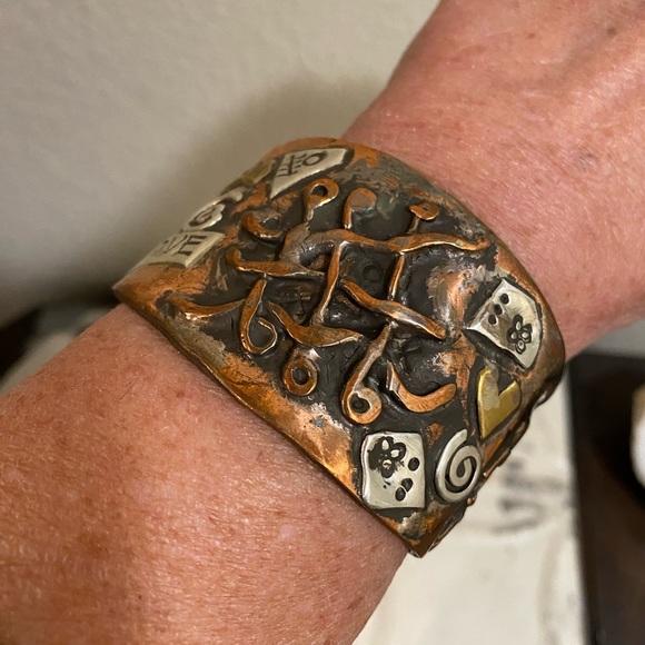 Mixed Media Cuff - Picture 6 of 8